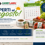 Carby Label aperta ad agosto per produzione, fornitura di etichette e assistenza alle aziende ortofrutticole
