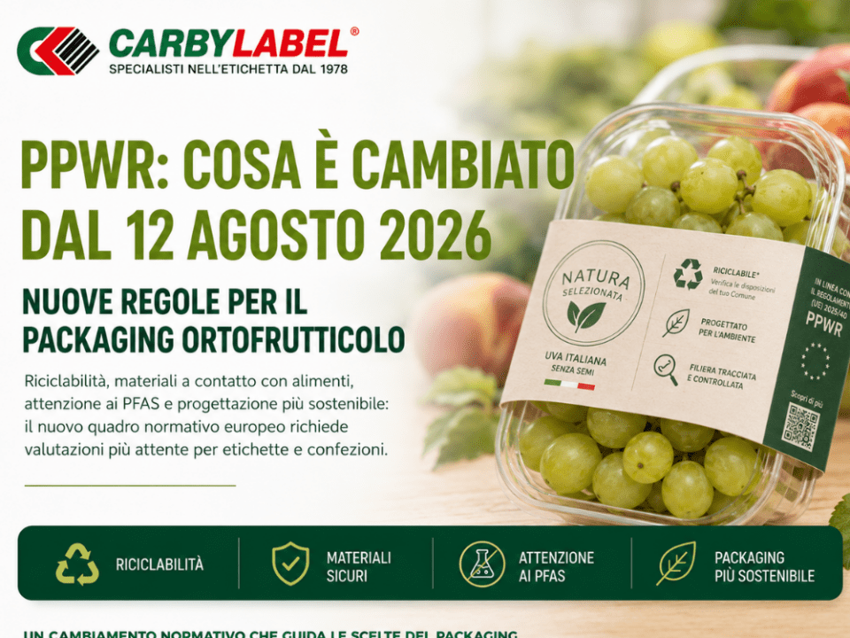 PPWR: cosa è cambiato dal 12 agosto 2026
