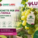 Carby Label al LUV 2026 di Bari con soluzioni di etichettatura per uva da tavola